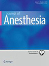 Journal Of Anesthesia期刊封面